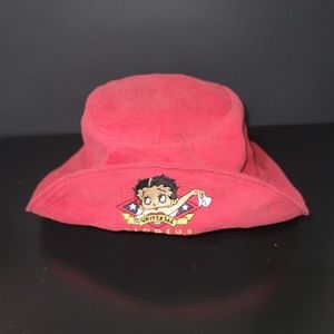 NWT & Vintage 1996 YOUTH size Universal Studios Betty Boop Bucket hat